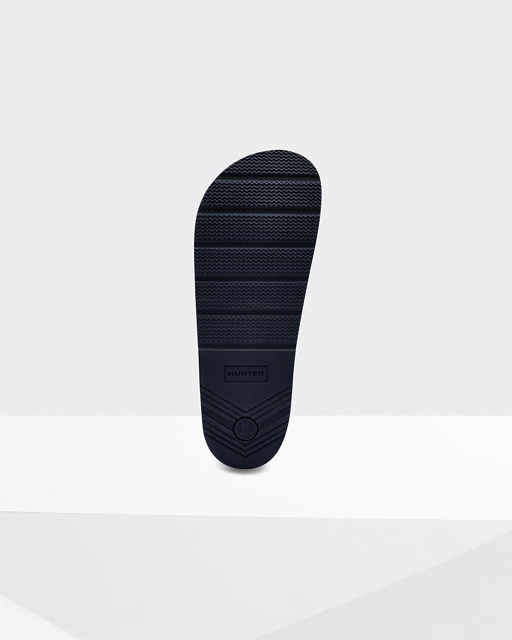 Hunter Slides Navy Camo - Hunter Original Rockpool Camo Print Adjustable Women - London 10UMPEQZT